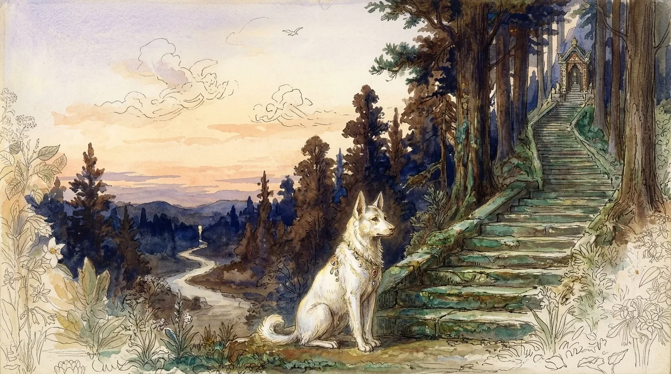 犬の挿絵