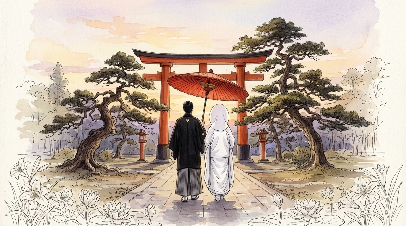 結婚の挿絵
