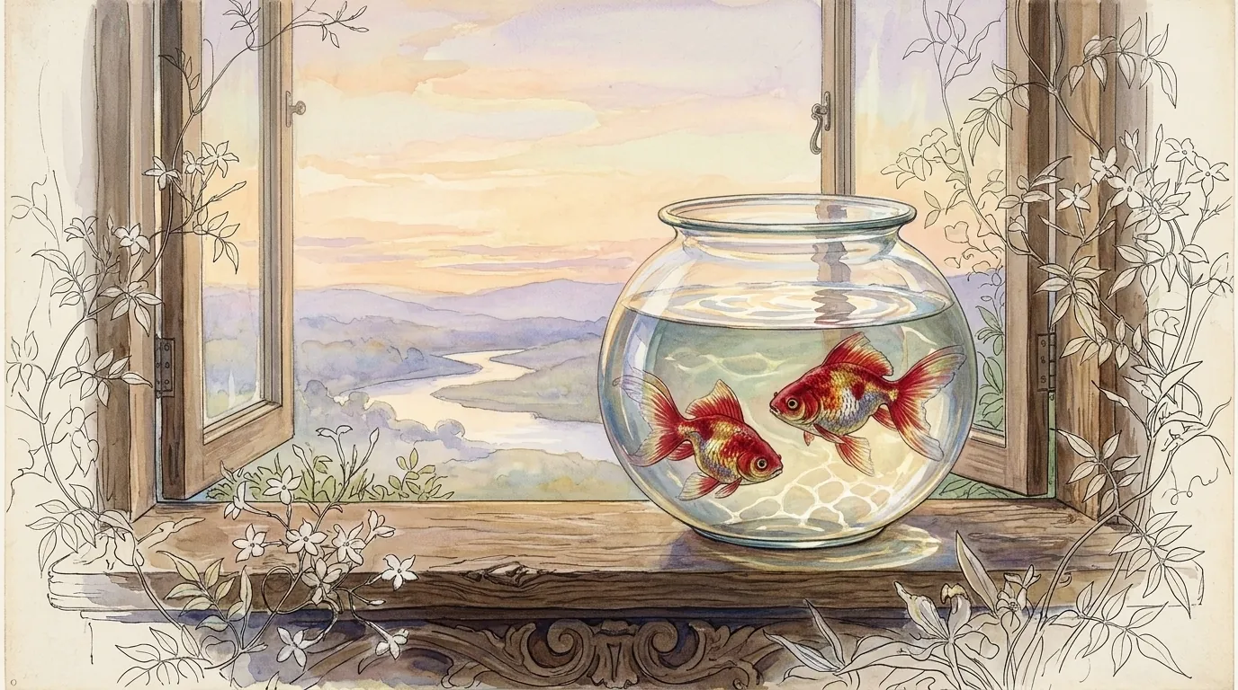 金魚の挿絵
