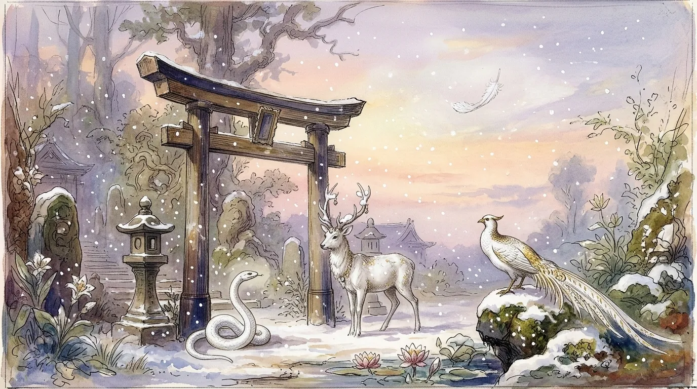 白の挿絵